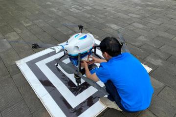 中通持续探索农村无人机物流配送