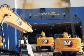 山东港口开通首条欧洲滚装航线