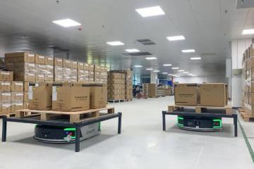 LED行业首个全流程柔性智能工厂！极智嘉联合磅旗赋能广东洲明智慧物流升级