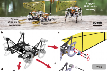 北航向锦武院士团队研制出“一核多态”水陆空三栖机器人