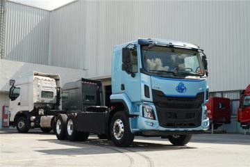 轻量化+长续航！乘龙H5超轻版纯电牵引车助卡友高效盈利