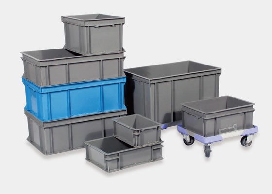 EU系列标准可堆物流箱 
