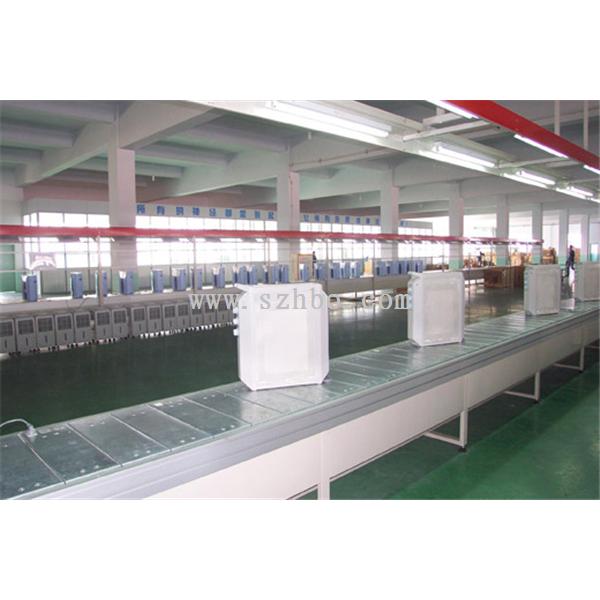 快递公司单链辊道输送线 输送包裹（货物）