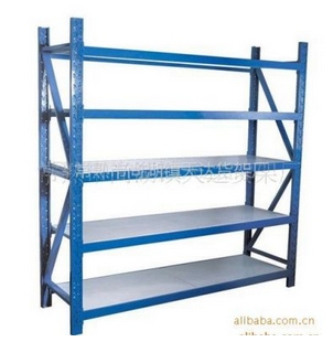 供应中型货架,40*60P型管,蝴蝶孔40*80立柱,仓库库房用货架,厂家直销.