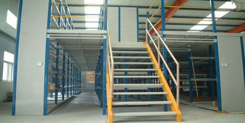 阁楼式仓储货架-4