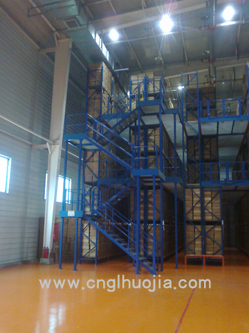 GL-013阁楼式货架