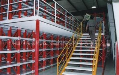 阁楼平台货架,大昌货架,深圳仓储货架,东莞仓储货架