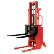 鸿福半电动堆高机