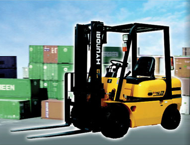 北京现代1吨内燃柴油平衡重叉车