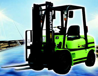 北京现代内燃平衡重叉车