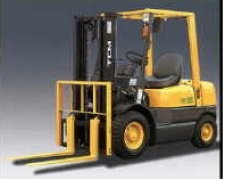 日本(TCM)FD20Z5内燃平衡重叉车