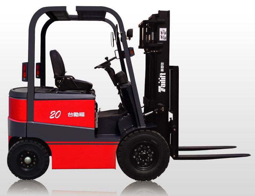 台励福四轮电动叉车
