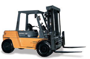 上力重工8吨柴油平衡重叉车