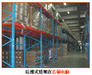 后推式货架