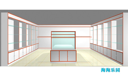 生产定做各种木制展柜及柜台