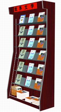 单面纲木书架