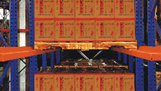 通廊式仓储架实用图