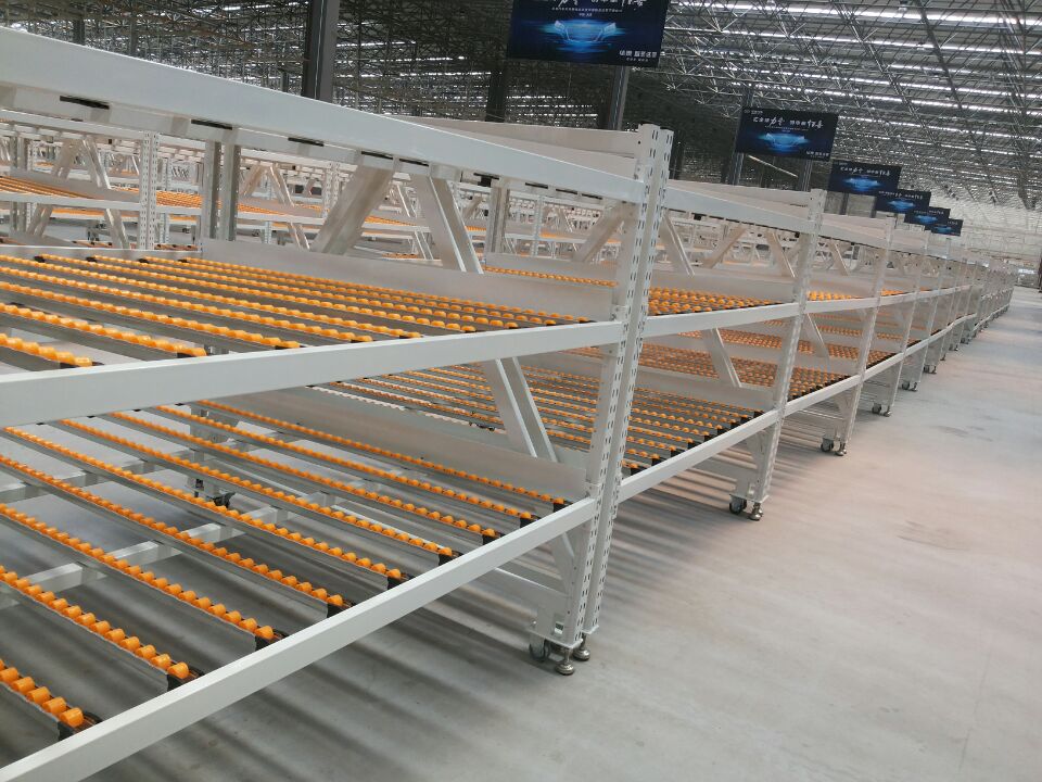 流利式货架流利条货架滑动货架传送货架仓储货架厂家直销非标定做