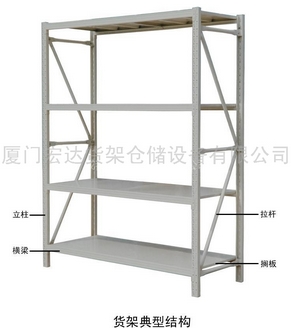 供应宏达货架轻型货架库房货架/工厂货架/厂房货架