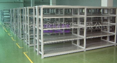 仓储货架白色