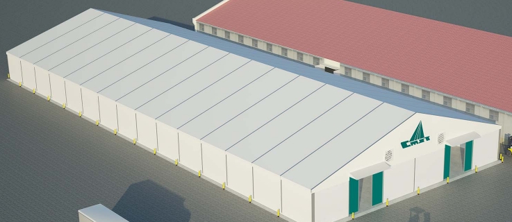 物流储调工业篷房