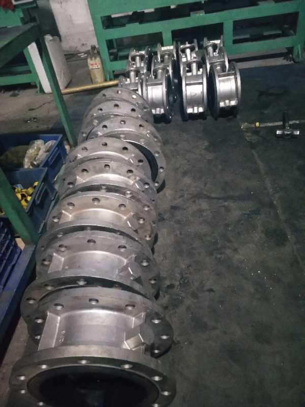 法兰式硬密封蝶阀-D343铸钢蝶阀